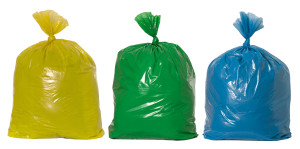 Recycling rubbish